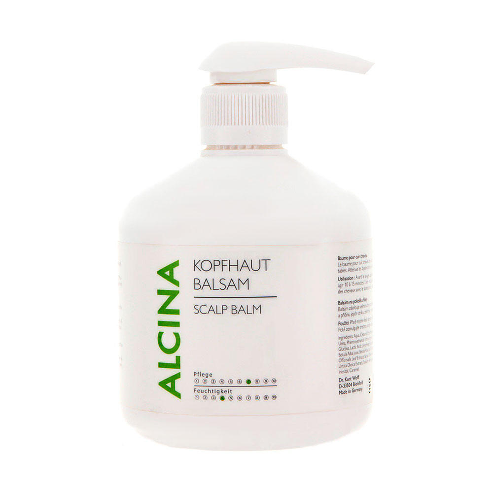 Бальзам для чутливої шкіри голови, яка свербить Alcina Scalp Balm, 500 мл