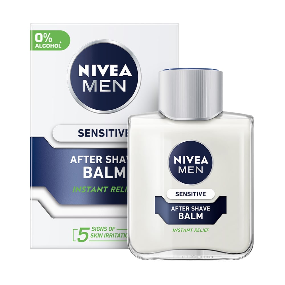 Бальзам після гоління NIVEA MEN заспокійливий, для чутливої шкіри, без спирту, 100 мл